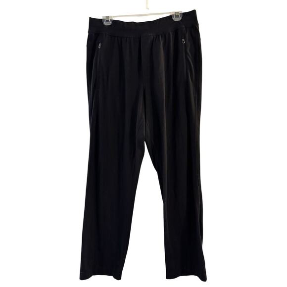 Lululemon Men’s Black Sweatpants Size Large Activewear Elastic Waistband Pockets - Picture 1 of 6